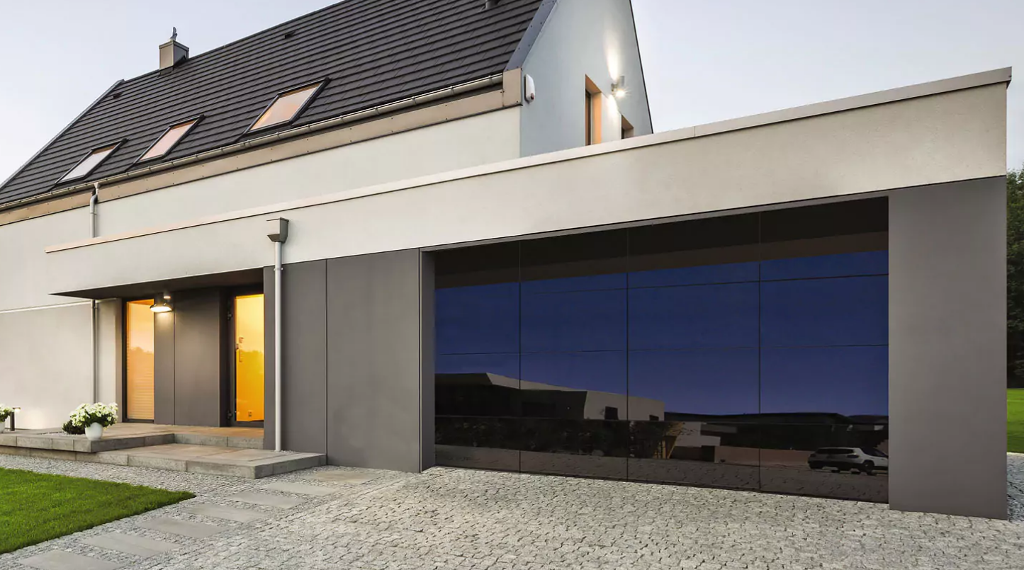 Professional technician performing local garage door repair service in Jupiter, FL, ensuring safety and functionality of residential garage systems.