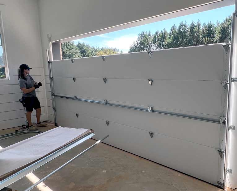 garage door installation.